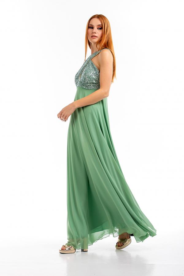 Bellino,  Φόρεμα αμπιγιέ (OLIVE, XL)